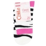 Conte Elegant Classic WhiteWomen's Socks 25s
