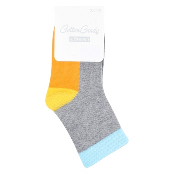 Steven Children's Socks s.23-25 Gray Melange - buy, prices for MegaMarket - photo 1