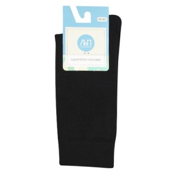 Left&Right Classic Black Men's Socks 42-43s - buy, prices for Za Raz - photo 1