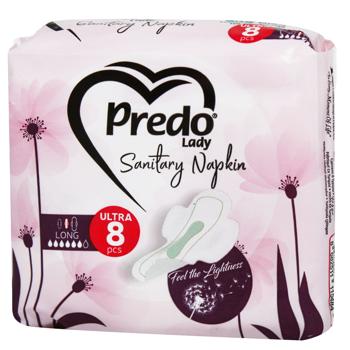 Прокладки Predo Long Size 8 шт. И484 (Туреччина) - купити, ціни на КОСМОС - фото 2