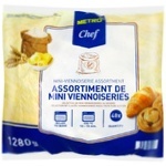 Merto Chef Frozen Mini-viennoiserie Aassortment 1280g