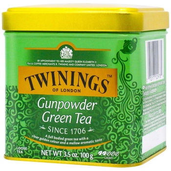 Twinings gunpowder green tea 100g - buy, prices for Tavria V - photo 1