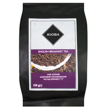 Rioba English breakfast black tea 250g - buy, prices for METRO - photo 1