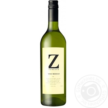 Zanzara Bianco White Dry Wine 10.5% 0.75l - buy, prices for ULTRAMARKET - photo 1