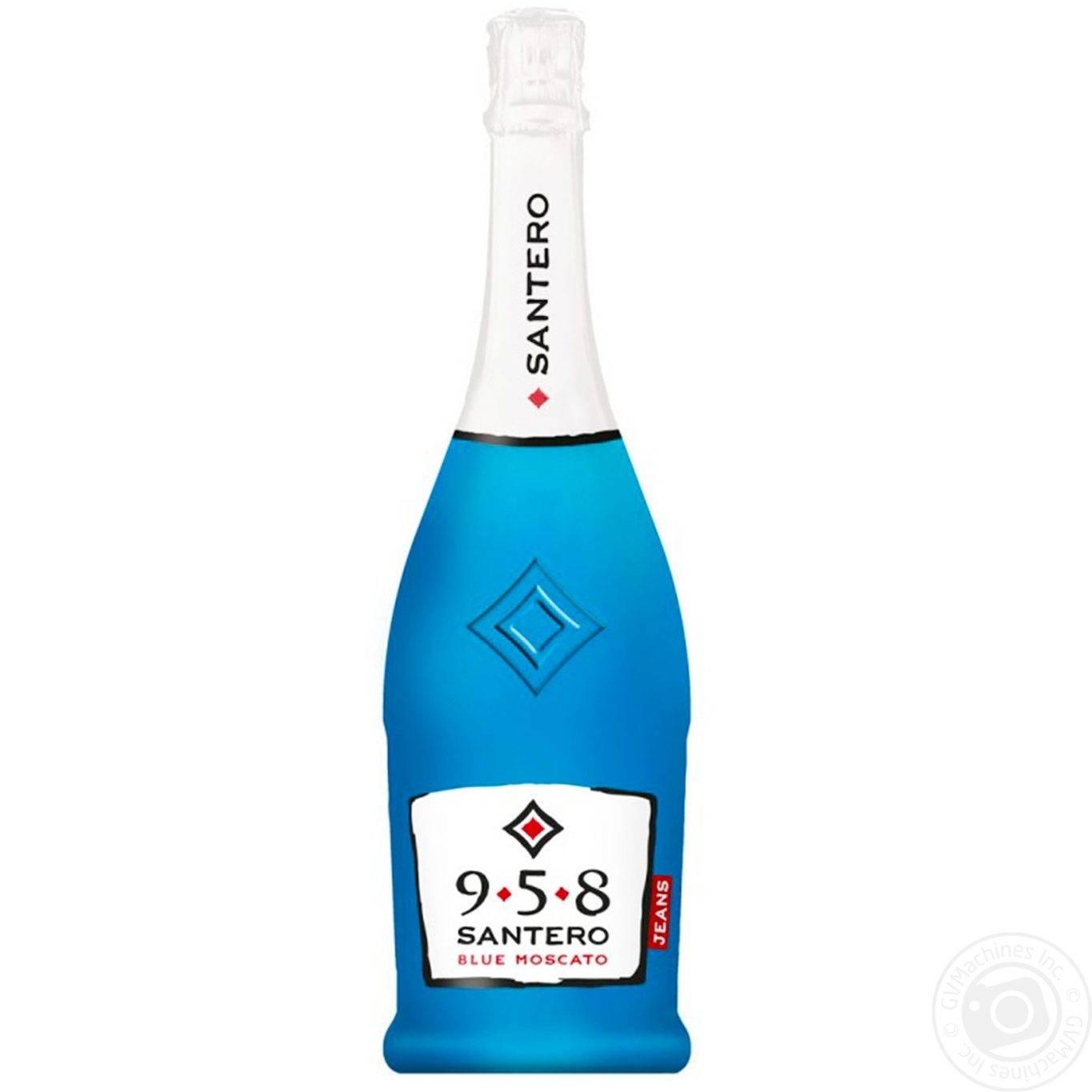 

Коктейль на основе вина 958 Santero Blue Moscato голубое сладкое 6,5% 0,75л