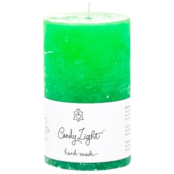 Candy Light Cylinder Candle 6x10cm - buy, prices for - photo 1