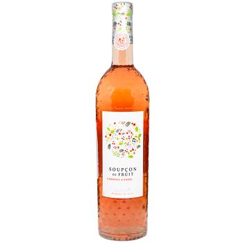 Вино Soupcon de Fruit Cabernet D'Anjou Rose розовое полусухое 11,5% 0,75л - купить, цены на WINETIME - фото 1