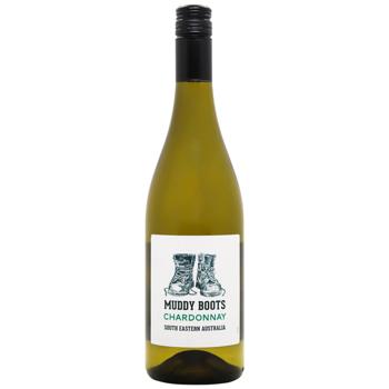 Вино Muddy Boots Shardonnay біле сухе 12,5% 0,75л - купити, ціни на За Раз - фото 1