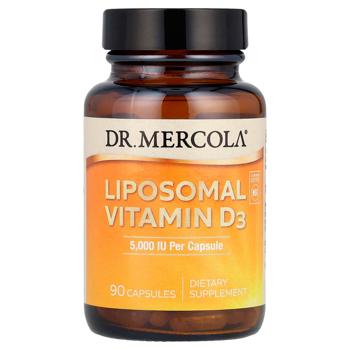 Витамин Д3 Dr. Mercola липосомальный 5000 МЕ 90 капсул - купить, цены на Biotus - фото 1