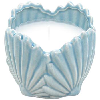 Свеча Koopman в ракушке фарфор 8,5х7см в ассортименте - купить, цены на Auchan - фото 3