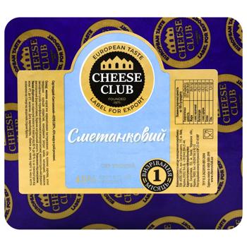 Cheese Club Smetankovyi Hard Cheese 45% wheel - buy, prices for - photo 3