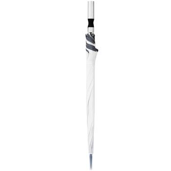 Perletti Reflecting Windproof White Umbrella Cane