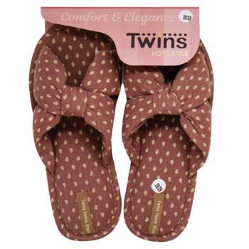 Twins Bow Cross Women's Home Slippers s.36-40 in Assortment - buy, prices for NOVUS - photo 3