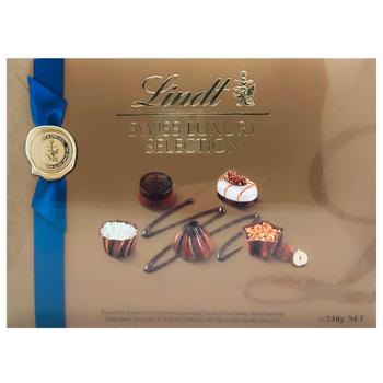 Цукерки Lindt Swiss Luxury Selection 230г - купити, ціни на Cупермаркет "Харків" - фото 2