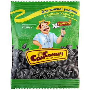 San Sanych Roasted Salted Sunflower Seeds 175g - buy, prices for Vostorg - photo 1