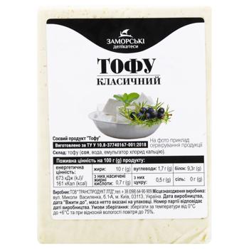 Zamorski Delikatesy Tofu Classic Soy Product - buy, prices for ULTRAMARKET - photo 4