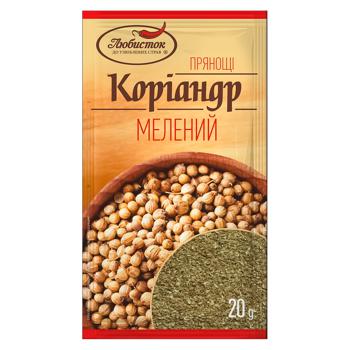 Liubystok Ground Сoriander Spices 20g - buy, prices for Vostorg - photo 1