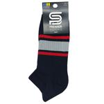 Шкарпетки Premier Socks чоловічі короткі за смужками р.27 темно-синій