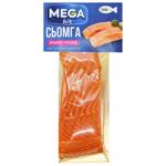 Сьомга Mega hit філе-шматок холодного копчення 200г