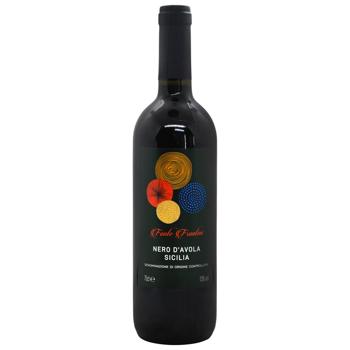 Fonte Frontini Enoitalia Nero d'Avola Red Dry Wine 13% 0.75l