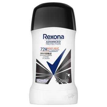 Антиперспирант твердый Rexona Невидимый на черном и белом 50мл - купить, цены на Auchan - фото 1