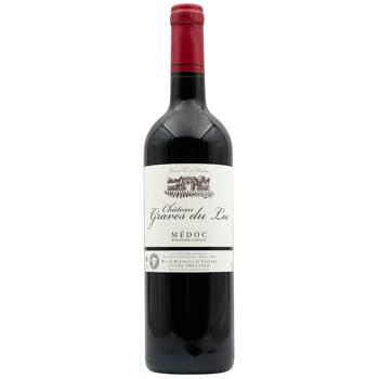 Chateau Graves Du Loc Medoc Red Dry Wine 13% 0.75l - buy, prices for WINETIME - photo 1