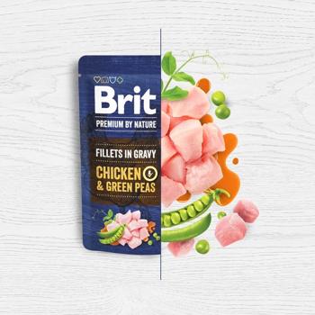 Brit Premium Wet Food with Chicken and Green Peas for Dogs of Small Breeds 85g - buy, prices for MasterZoo - photo 2