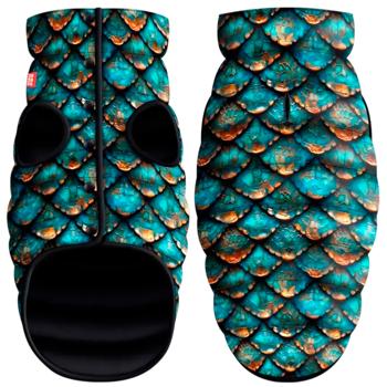 Курточка для собак Waudog Clothes р.XS30 з малюнком Луска - купити, ціни на MasterZoo - фото 1