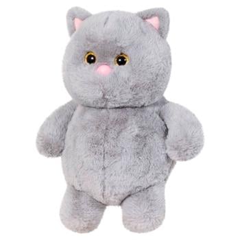 Stip Pot-bellied Gray Cat Soft Toy 35cm