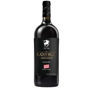 wine tetri alazani valley 11-13% 1500ml Georgia