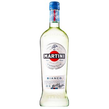 Вермут Martini Bianco белый десертный 15% 0,75л - купить, цены на ULTRAMARKET - фото 1