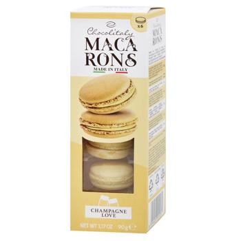 Макаруны Chocolitaly со вкусом шампанского 90г