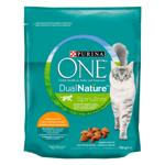 Корм сухий Purina One DualNature з куркою та спіруліною для котів 750г