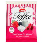 Конфеты Liking Ириски с йогуртом и красными фруктами с фруктовыми хлопьями 150г