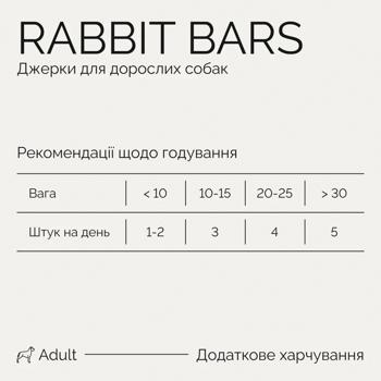 Лакомство для собак Savory Rabbit Bars с кроликом 100г - купить, цены на MasterZoo - фото 2