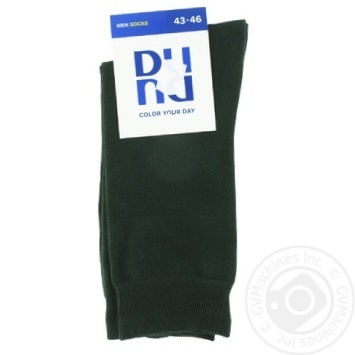 Duna 2142 1000 Dark Green Men's Socks Size 27-29 - buy, prices for MegaMarket - photo 1