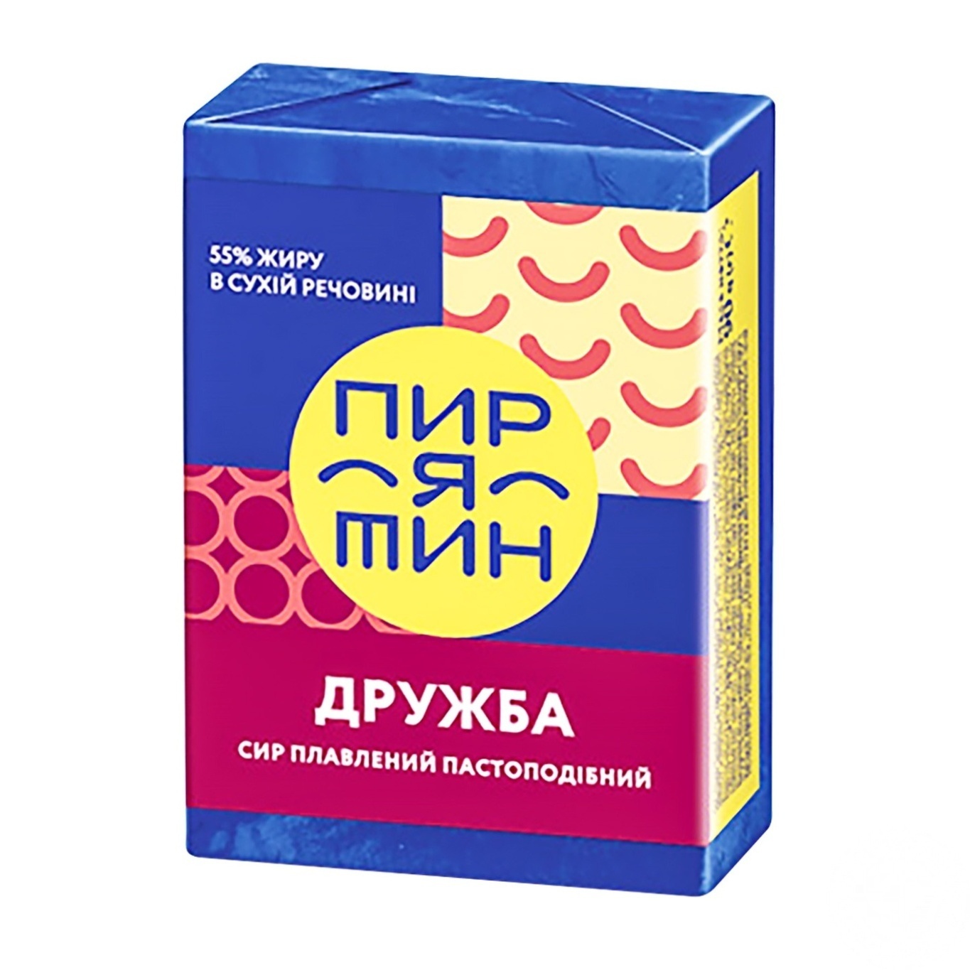 

Сыр Пирятин Дружба плавленый пастообразный 55% 90г