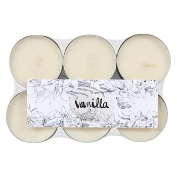 Tea candle Vanilla 12pcs - buy, prices for Auchan - photo 1