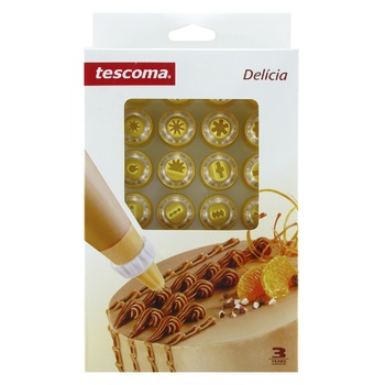 Tescoma Delicia Confectionery Nozzles 21pcs