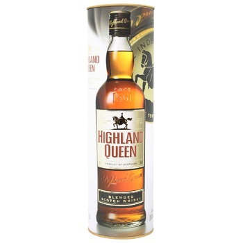 Highland Queen Box Whiskey 40% 0.7l - buy, prices for - photo 1
