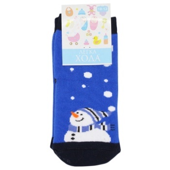 Legka Khoda Children's Socks 9253 s.10-12 cornflower - buy, prices for MegaMarket - photo 1