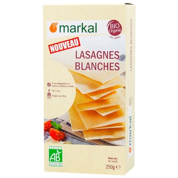 Markal White Organic Lasagna 250g - buy, prices for - photo 1