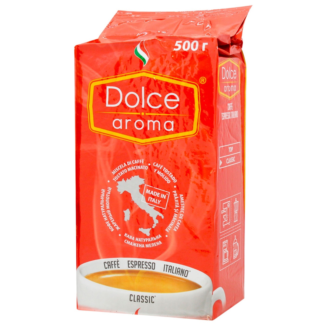 

Кофе Dolce Aroma Classic молотый 500г