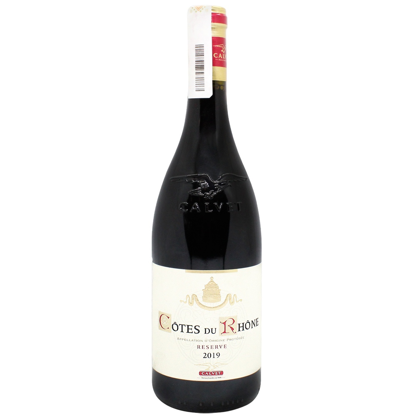 

Вино Calvet Cotes du Rhone Reserve красное сухое 13% 0.75л