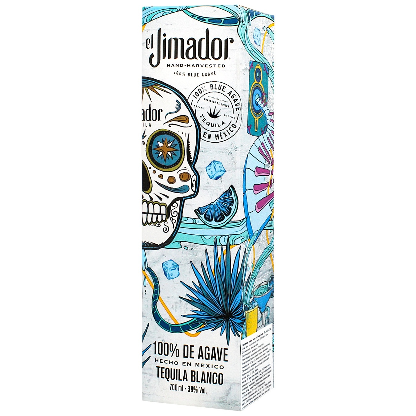 

Текила El Jimador Blanco белая 38% 0,7л