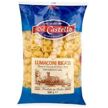 Del Castello Curly Horns Pasta 500g - buy, prices for Vostorg - photo 1