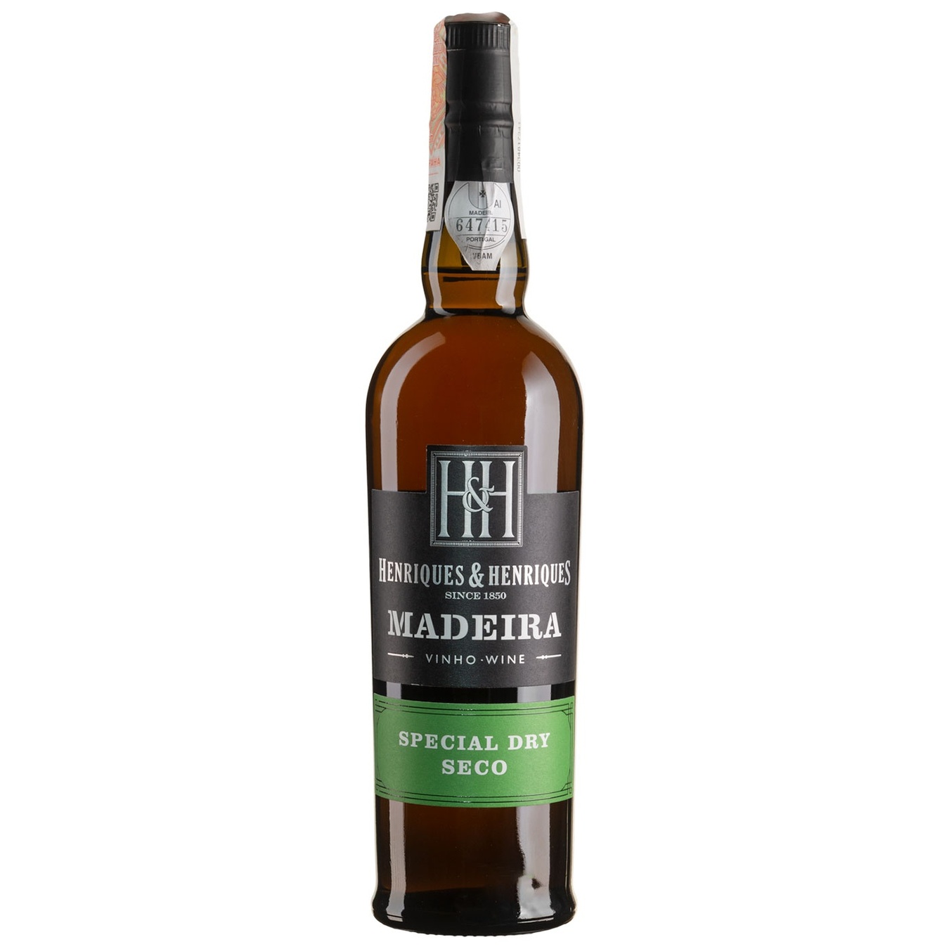 

Вино Henriques&Henriques Special Dry белое сухое 19% 0,5л