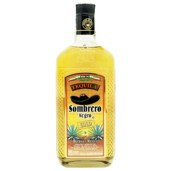 Sombrero Negro Gold Tequila 38% 0.7l