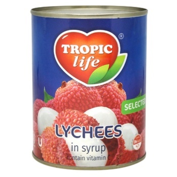 Lychee Tropic life in syrup 580ml - buy, prices for ULTRAMARKET - photo 1