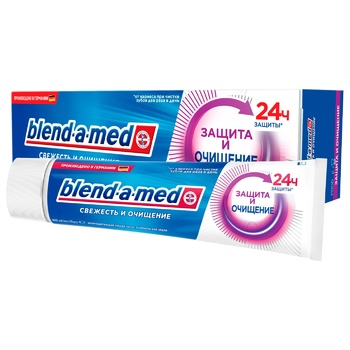 Blend-a-med Complex with Rinse Refreshing Purity Toothpaste 100ml - buy, prices for Auchan - photo 3